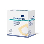 PermaFoam® comfort / ПемаФом комфорт - самоклеящиеся губчатые повязки, 8 х 8 см, 10 шт.