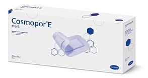 Cosmopor® E steril / Космопор E стерил - пластырные повязки,  25 см х 10 см, 25 шт.