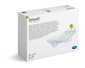 Zetuvit® Plus Silicone /Цетувит Плюс Силикон 20х25 см, 10 шт./уп.