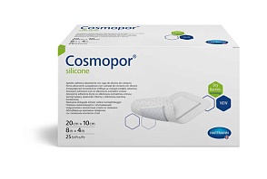 Cosmopor® silicone/ Кocмoпop силикон, 20х10см, 25 шт.