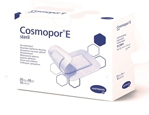 Cosmopor® E steril / Космопор E стерил - пластырные повязки, 15 см х 9 см, 10 шт.