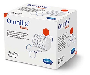 Omnifix® elastic / Омнификс эластик - пластырь фиксирующий из неткан.материала в рулоне, 10 м х 10см.
