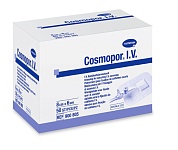 Cosmopor® I.V./ Космопор Ай.Ви.- самоклеящаяся повязка для фиксации катетеров и канюль 8смх6 см 50шт.