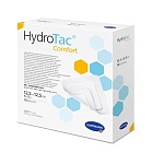 HydroTac® comfort / ГидроТак комфорт - самофиксирующиеся губчатые повязки; 12,5 см x 12,5 см, 10 шт.