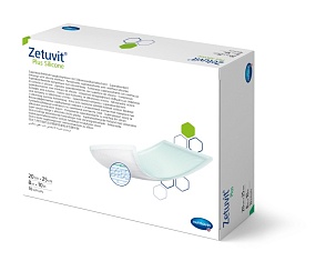 Zetuvit® Plus Silicone /Цетувит Плюс Силикон 20х25 см, 10 шт./уп.