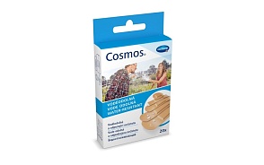 COSMOS water-resistant - Пластырь-пластинки, водоотталкивающий: 20 шт. 5 размеров