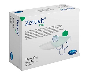 Zetuvit® Plus/Цетувит Плюс, 10х10 см.