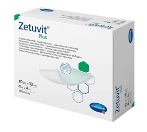 Zetuvit® Plus/Цетувит Плюс, 10х10 см.